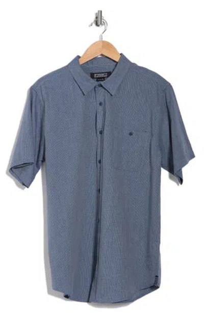 Ezekiel Liverpool Cotton Polo In Dark Blue