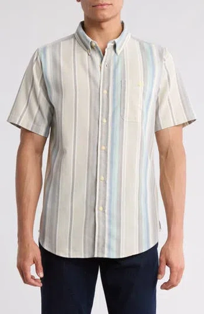 Ezekiel Perth Short Sleeve Button-down Shirt In Linn