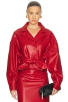 Ezr Crossover Jacket In Red