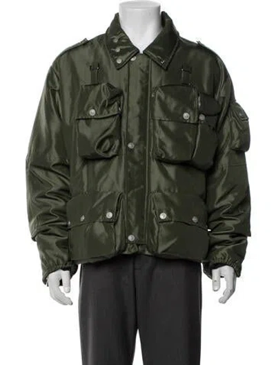 Pre-owned Ezr Utility Jacket W/ Tags In Green