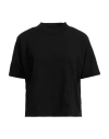Ezr Woman T-shirt Black Size M Cotton