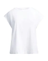 Ezr Woman T-shirt White Size M Cotton In White