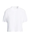 Ezr Woman T-shirt White Size S Cotton In White