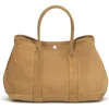 Ezra Arthur Audrey Nubuck Suede Leather Tote Bag In Sand