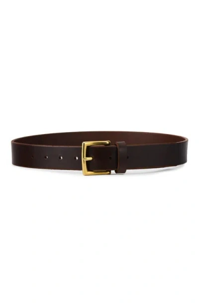 Ezra Arthur Essential American Made Leather Belt