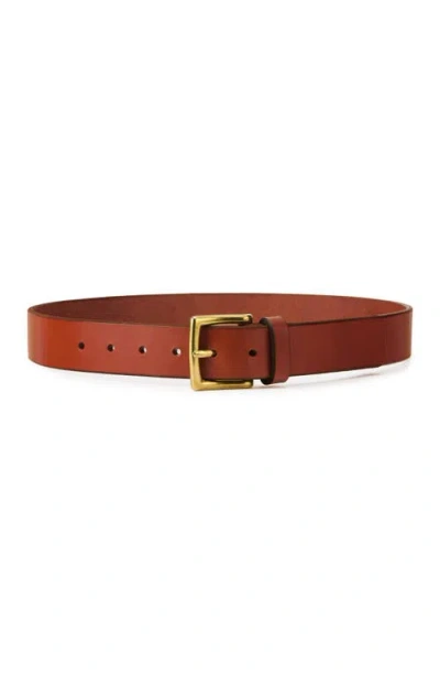 Ezra Arthur Essential American Made Leather Belt