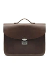 Ezra Arthur Executive Briefcase In Brown