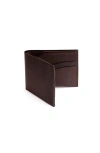 Ezra Arthur No. 6 Classic Bifold Wallet In Brown
