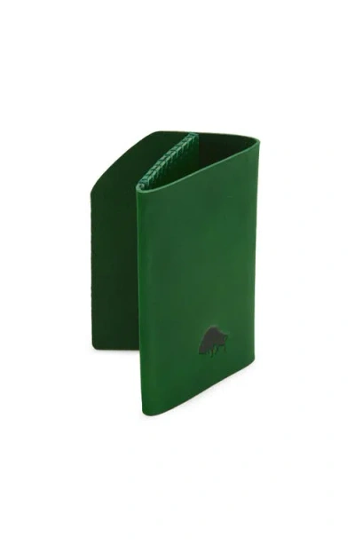 Ezra Arthur Slim Trifold Wallet In Green