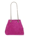 Ezzio Woman Shoulder Bag Mauve Size - Leather In Purple