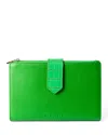 F&w Style F & W Style Paris Clutch Wallet In Green