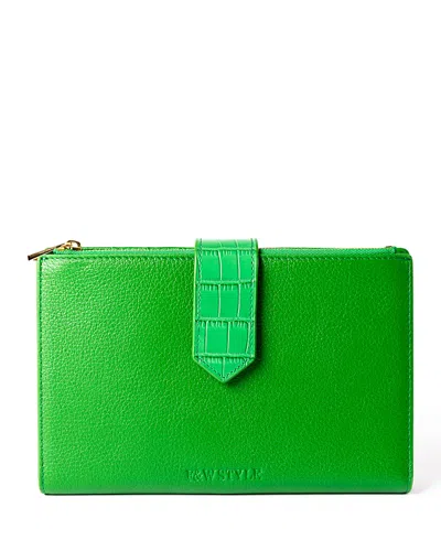 F&w Style F & W Style Paris Clutch Wallet In Green