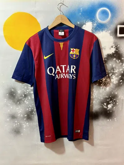 Pre-owned F C Barcelona X Nike Barcelona 2014/2015 Jersey Nike In Multicolor