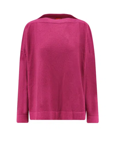 F Cashmere Daisy 1 Cashmere Sweater In Pink