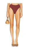 F E L L A Brian Bikini Bottom In Fudge