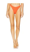 F E L L A Corey Bikini Bottom In Campari