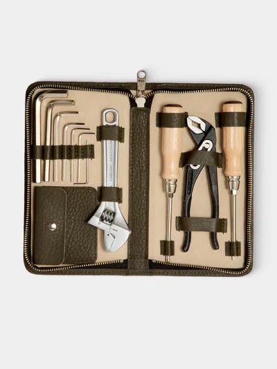 F. Hammann Leather Toolkit In Multi