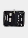 F. Hammann Leather Travel Grooming Set  Abask Gift Set