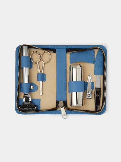 F. Hammann Leather Travel Grooming Set  Abask Gift Set