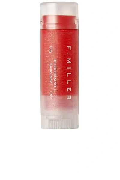 F. Miller Tinted Balm No.2 In Orange Coral