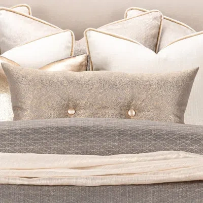 F. Scott Fitzgerald Afternoon Cafe Designer Lumbar Pillow