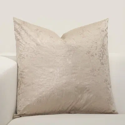 F. Scott Fitzgerald F Scott Fitzgerald Champagen Celebration Square Pillow Cover & Insert In Cream,polyester,polyfill