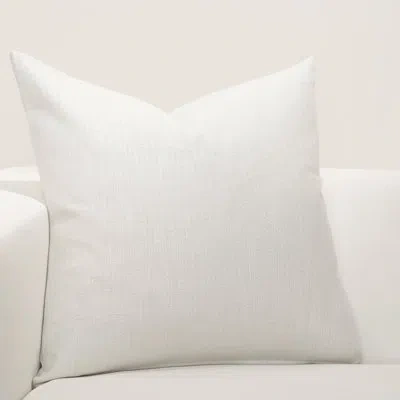 F. Scott Fitzgerald Lumiere Lustrous Throw Pillow In Off White,polyester,polyfill