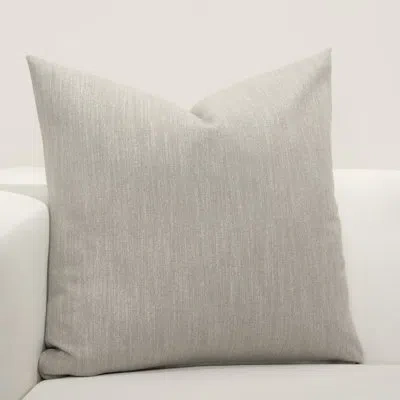 F. Scott Fitzgerald Lumiere Truffle Square Pillow Cover & Insert In Polyester