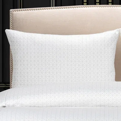 F. Scott Fitzgerald Manuscript Bed Sham In Silver