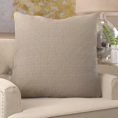 F. Scott Fitzgerald F Scott Fitzgerald Manuscript Truffle Square Pillow Cover & Insert In Polyester,polyfill