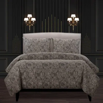 F. Scott Fitzgerald Room Service Luxury Single Duvet Cover In Black And Gold