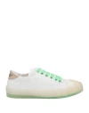 F Wd F_wd Woman Sneakers White Size 5 Textile Fibers