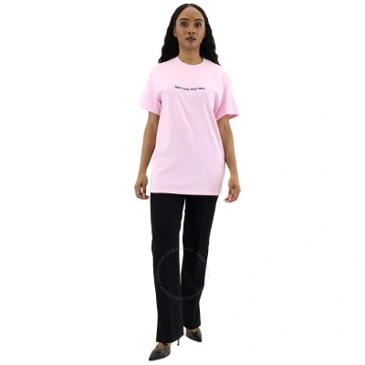 Famt F.a.m.t. Ladies Pink "see Now Buy Now" T-shirt