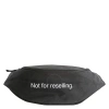 Famt F.a.m.t. Men's Waist Bag Black Bum Bag "not For Resell" In Black