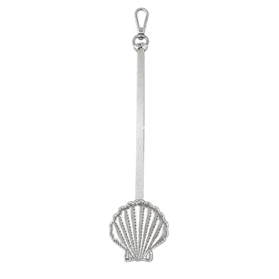 F3rog By Rana Silver Seashell Keychain