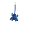 F3rog By Rana Women's Blue Frog Keychain In Blue
