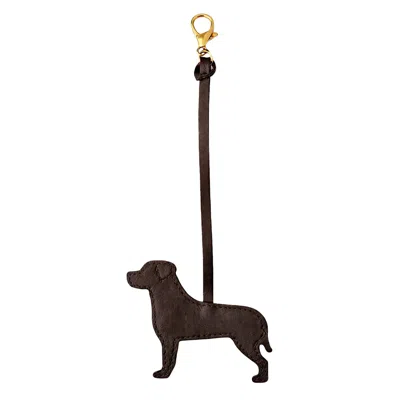 F3rog By Rana Women's Brown Rottweiler Dog Keychain