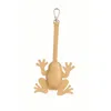 F3rog By Rana Women's Neutrals Nude Frog Keychain In Brown