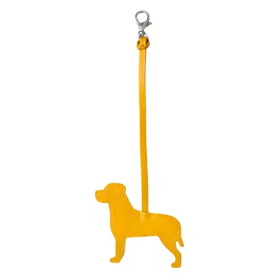 F3rog By Rana Women's Yellow Rottweiler Dog Keychain