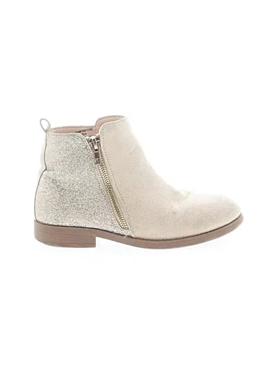 Pre-owned Fab Kids' Ankle Boots In Gold