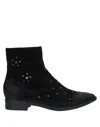 Fabbrica Dei Colli Ankle Boots In Black