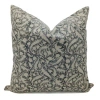 Fabdivine 100% Linen Lumbar Rectangular Pillow Cover In Black
