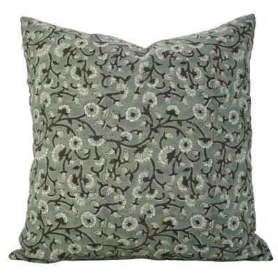 Fabdivine Artisan Cushion Cover Â Decorative Throw For Living Room, Himachal In Gray