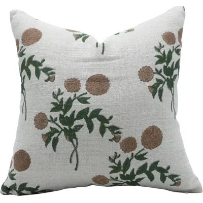 Fabdivine Block Print Cushion Cover – Decorative Pillow For Home, Gulab