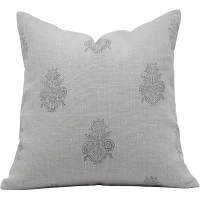 Fabdivine Cushion Cover – Traditional Block Print Pillowcase, Cockroach
