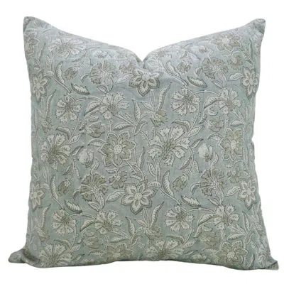 Fabdivine Elegant Block Print Handmade Pillow Cover Throw Cushion - Jrul