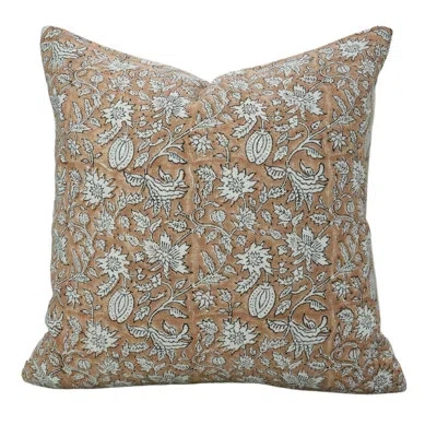 Fabdivine Floral Home Décor Sofa Couch Cover Inch Off White Linen, Manikarnika