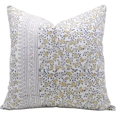 Fabdivine Handmade Pillow Cover – Elegant Cotton Cushion With Block Print
