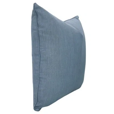 Fabdivine Handmade Solid Cushion Cover – Modern Home Décor, Blue