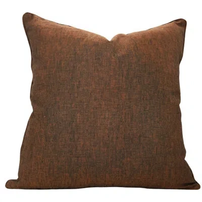 Fabdivine Home Essentials – Elegant Solid Cushion Cover, Brown